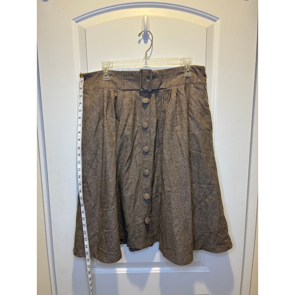 Vintage Women's Wool Blend A-line Skirt Size XL. - Picture 5 of 5